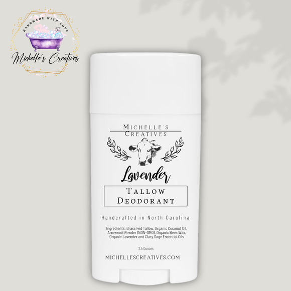 Handmade Tallow Deodorant - Picture 2 of 7